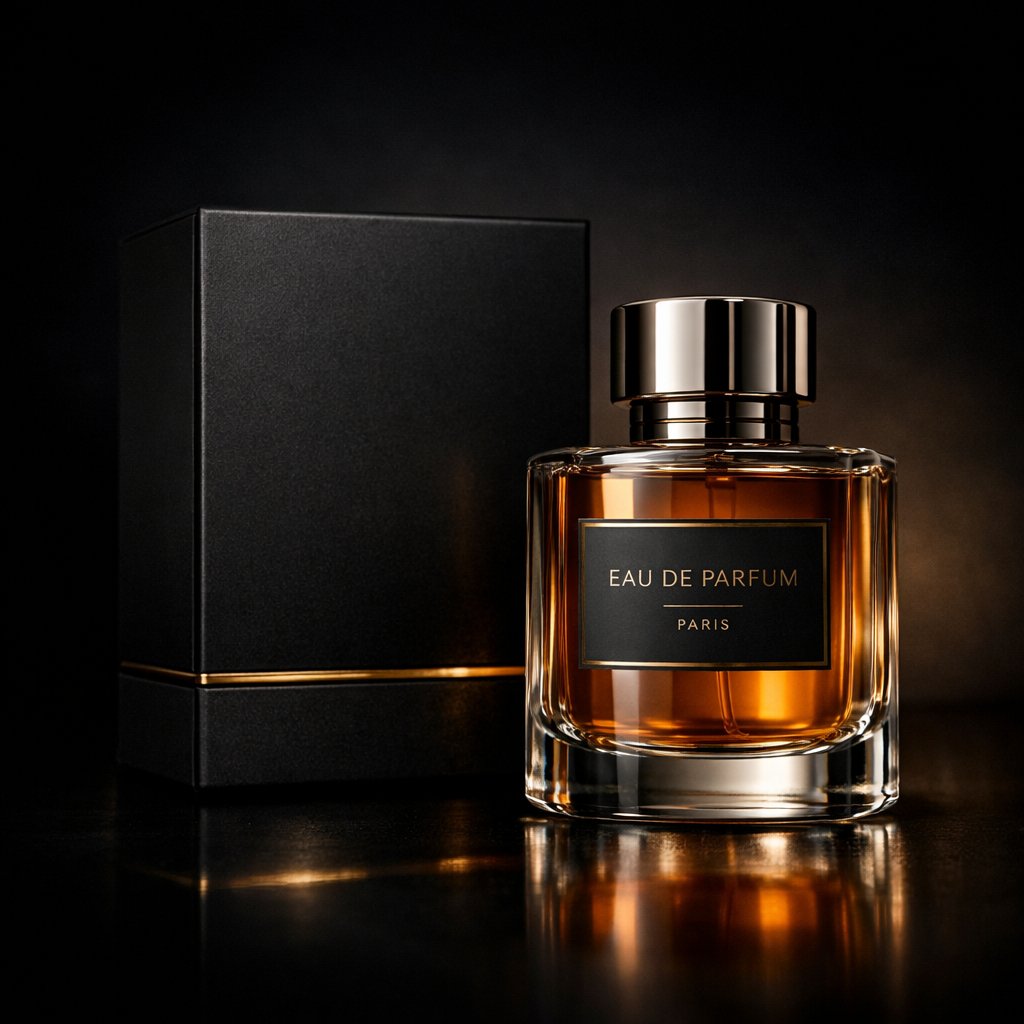奢华 perfume 产品 摄影 in a...