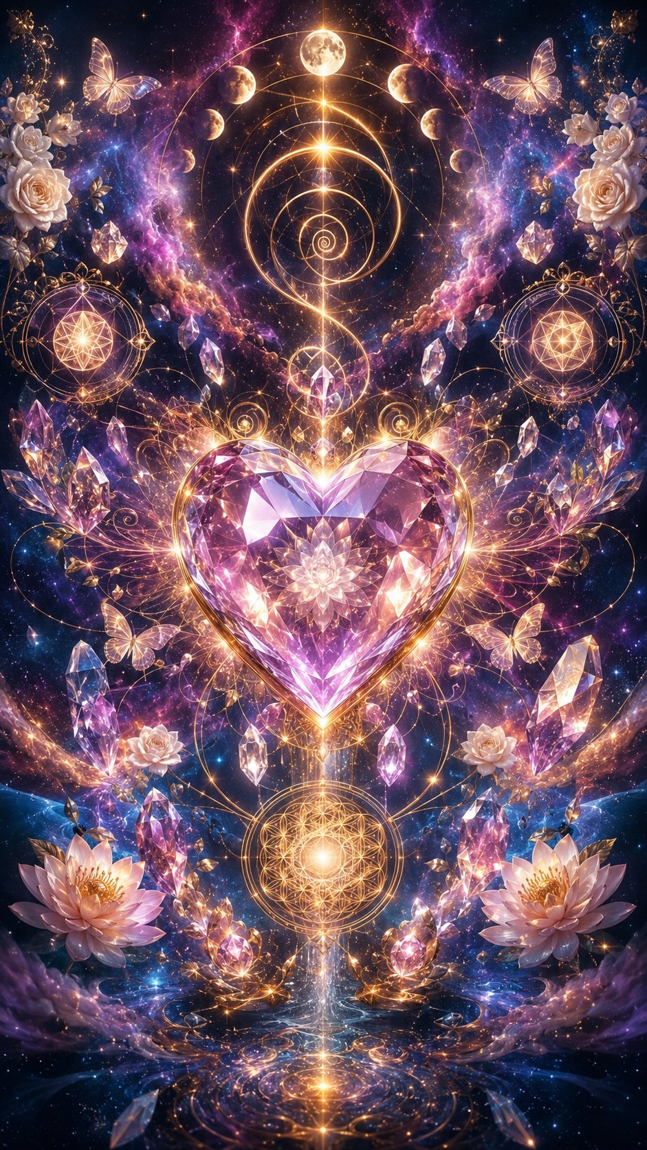 宇宙之心水晶壁纸