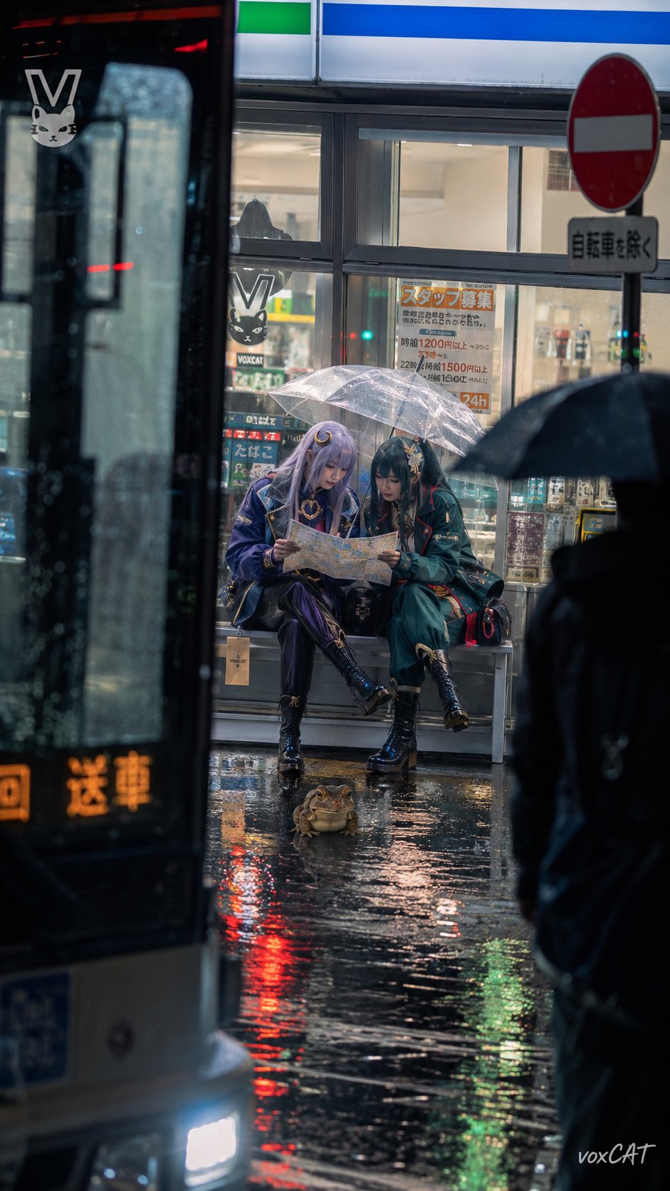 镜面COS实验摄影：癞蛤蟆倒影中的双生 - 图 7