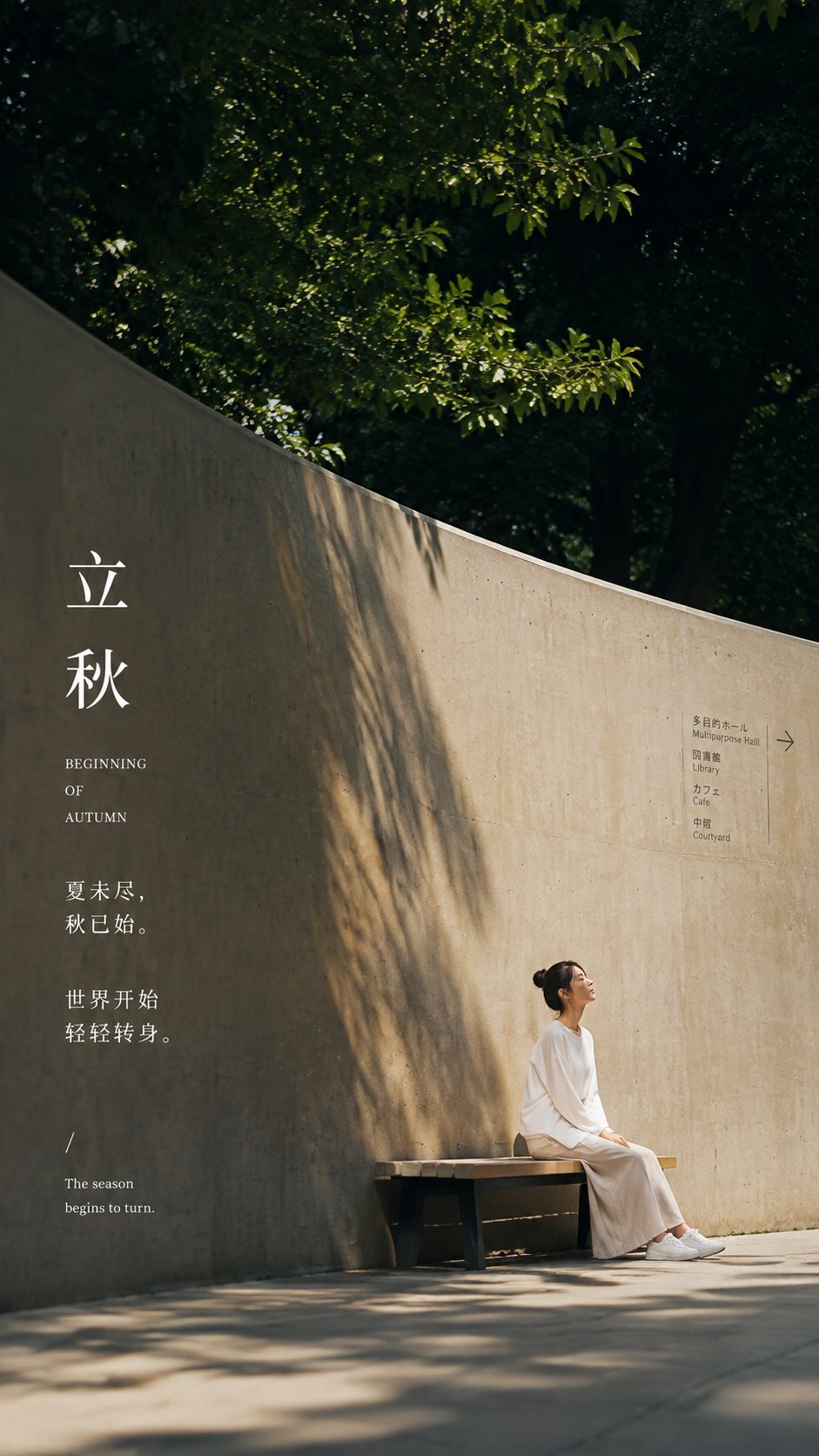 立秋创意海报系列，盛夏转初秋的瞬间 - 图 8