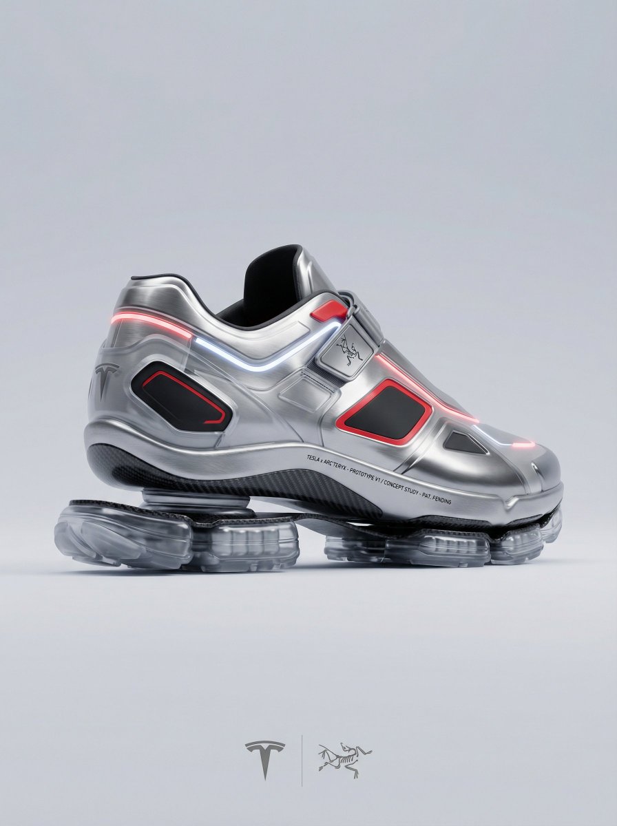 Cross-brand sneaker collaboration 👟