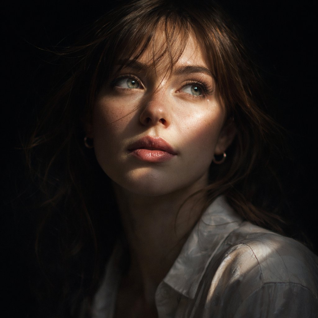 Hyper realistic cinematic Create an 8k close up portrait of a...