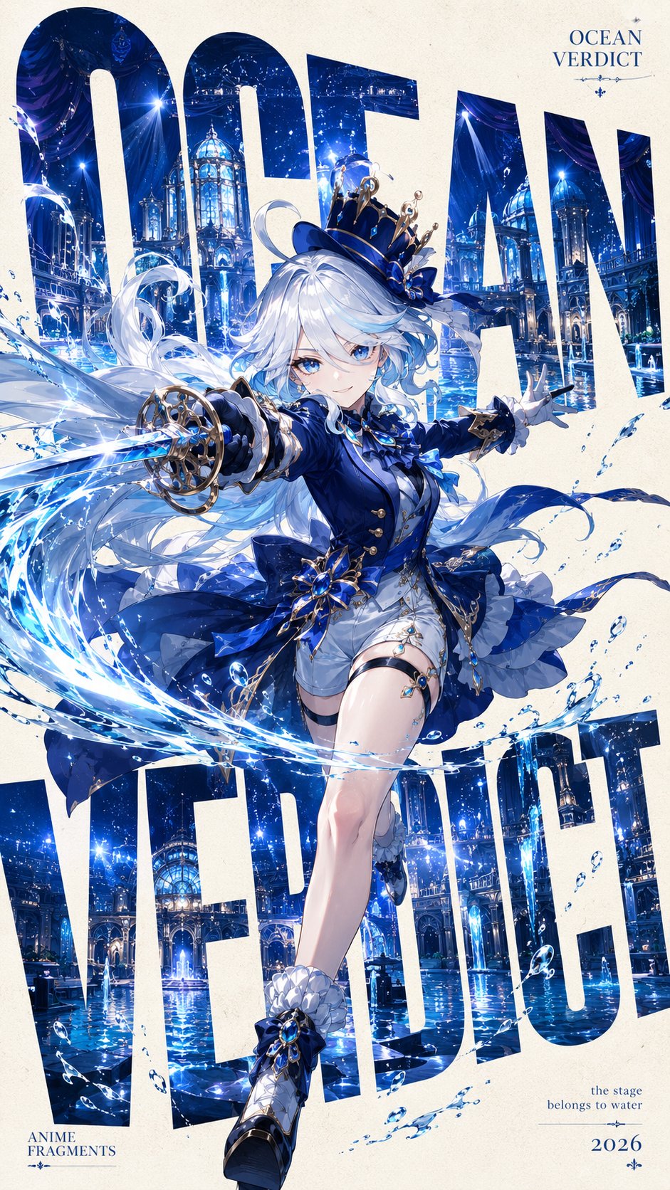 时尚·海报·原神·字体