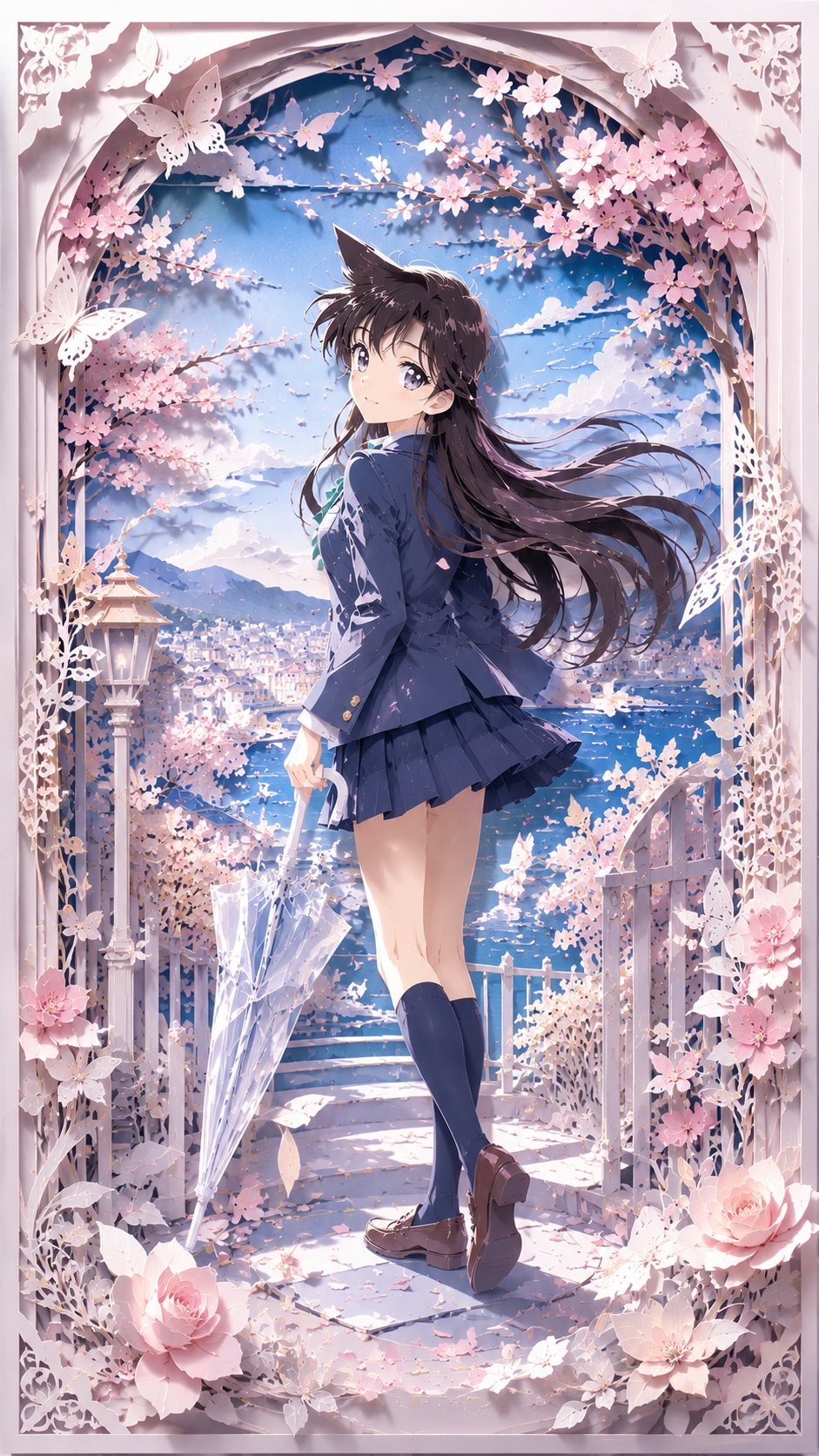 3D纸艺海报