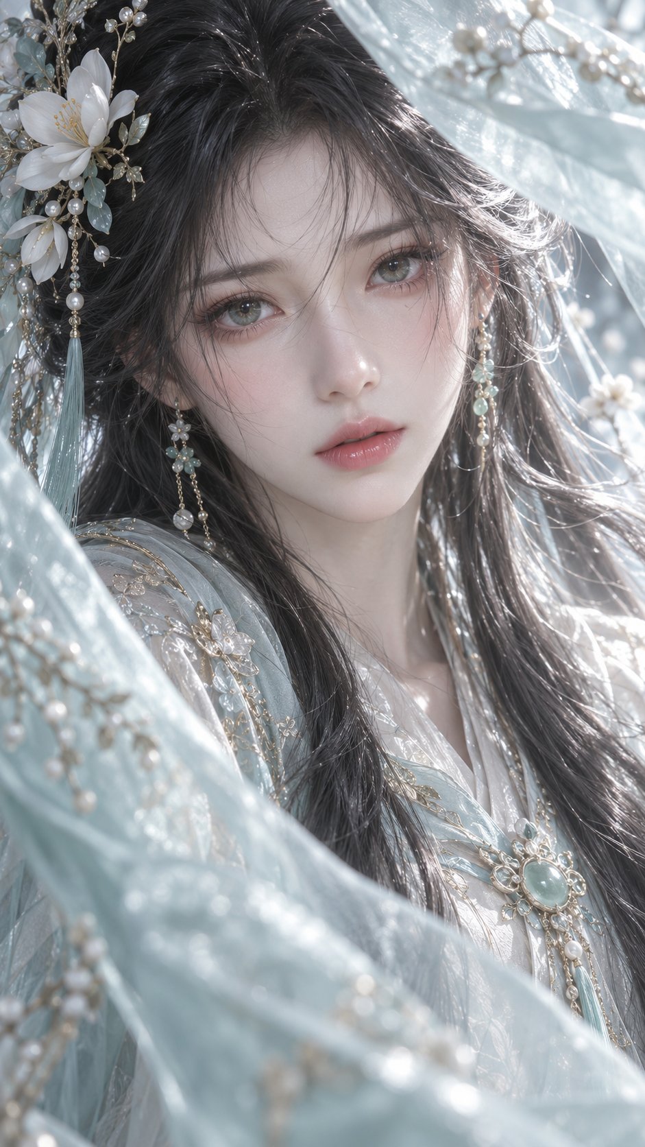 Ultra-Clean Luminous Fantasy Game Character Portrait - 图 2