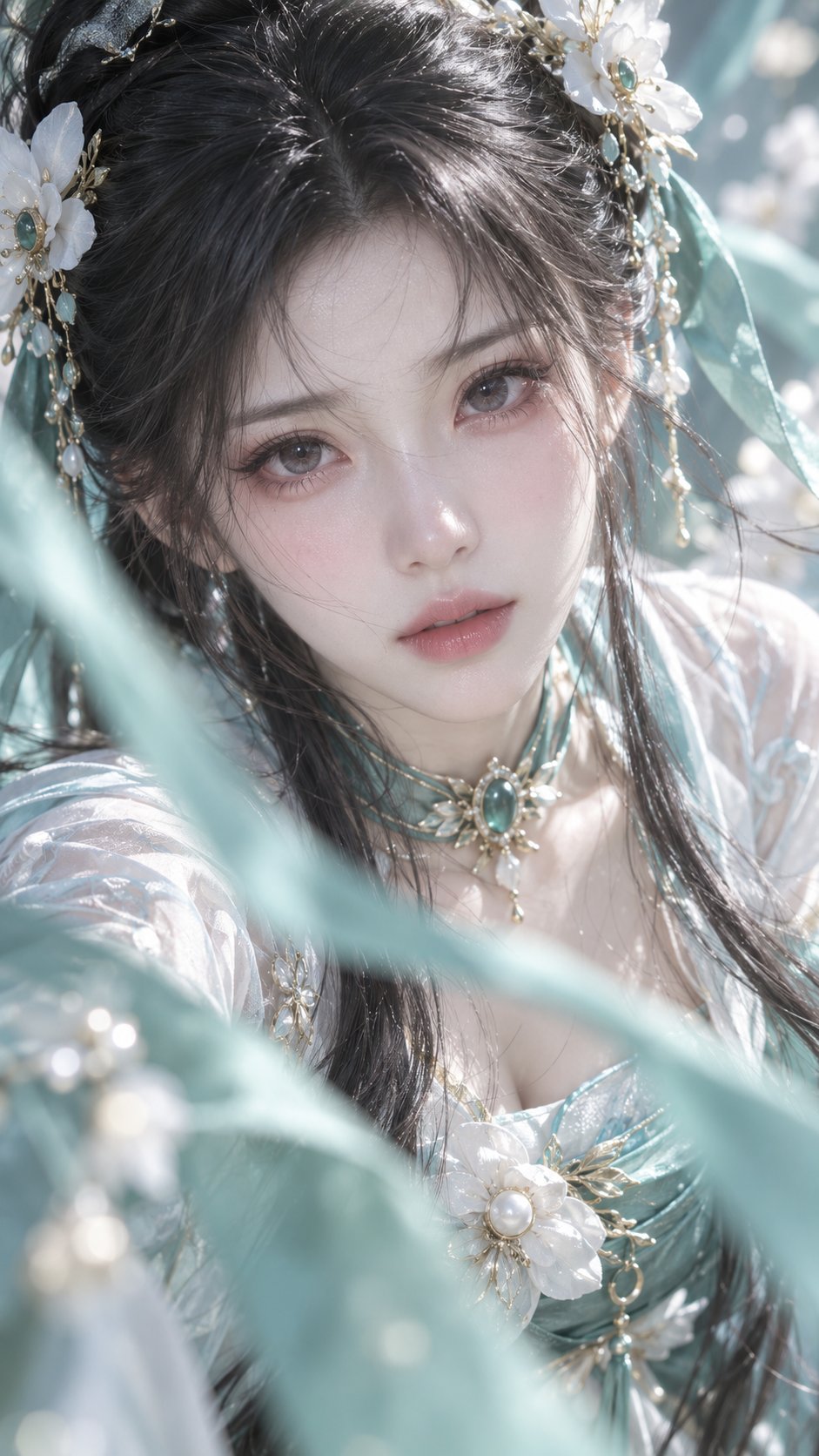 Ultra-Clean Luminous Fantasy Game Character Portrait - 图 3