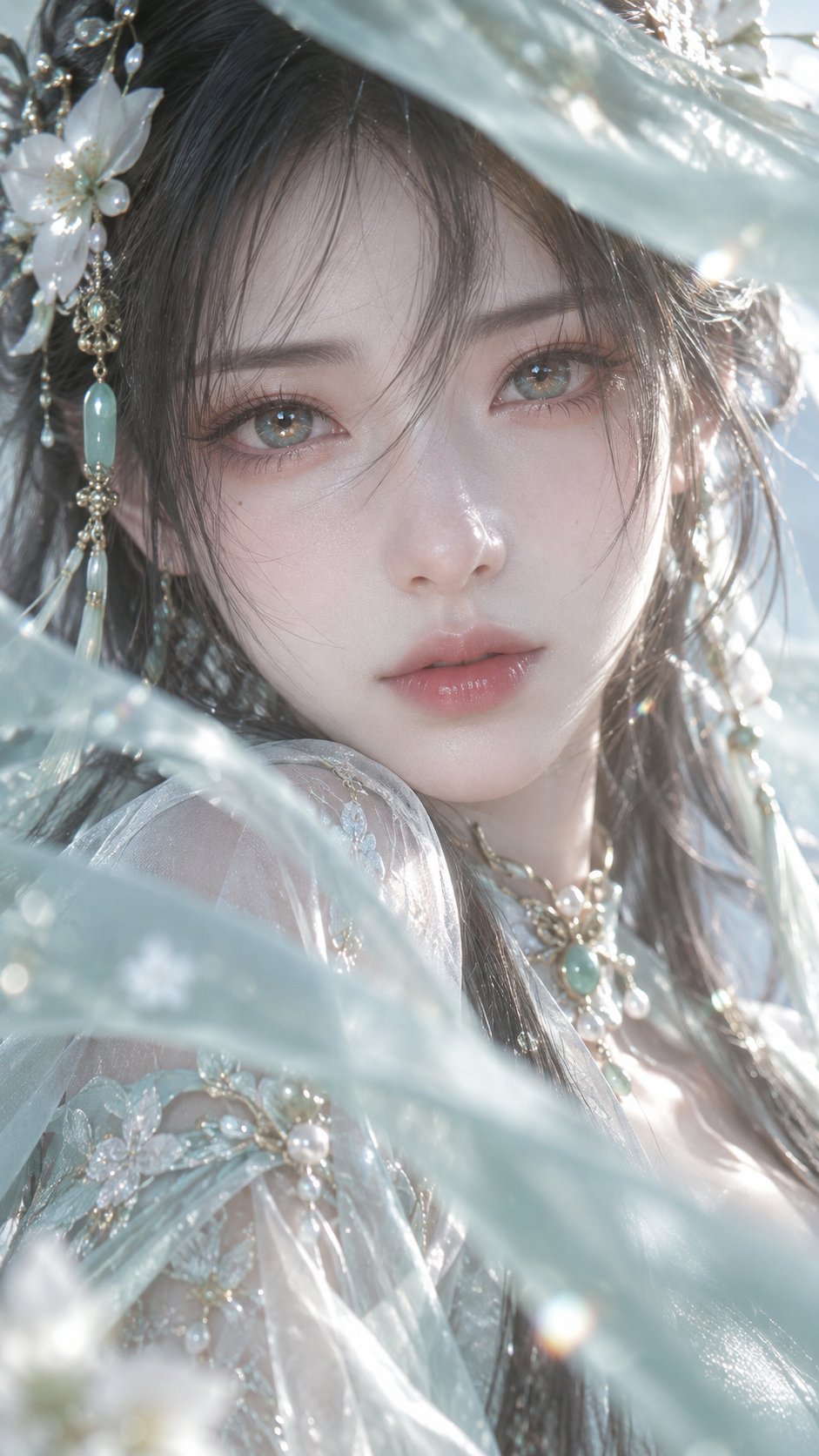 Ultra-Clean Luminous Fantasy Game Character Portrait - 图 4