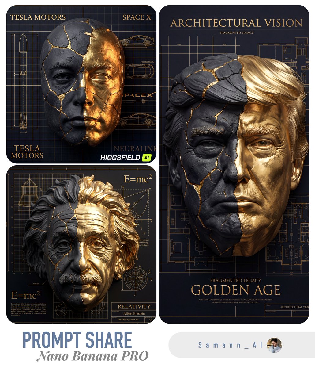 A high detail artistic 3D portrait of the person in the photo...