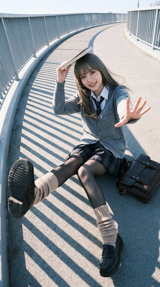 Playful shadows and high-school nostalgia captured...