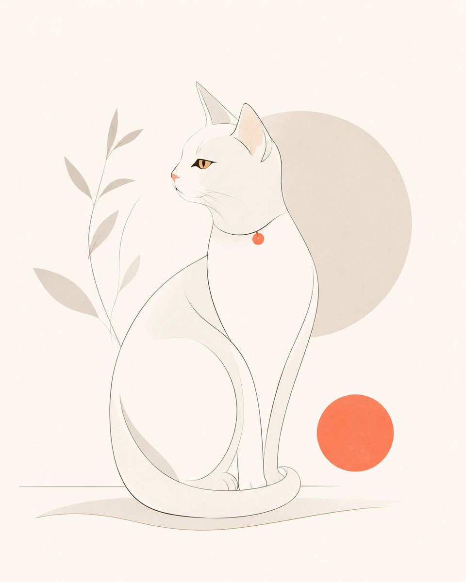 极简杂志风儿童绘本插画
