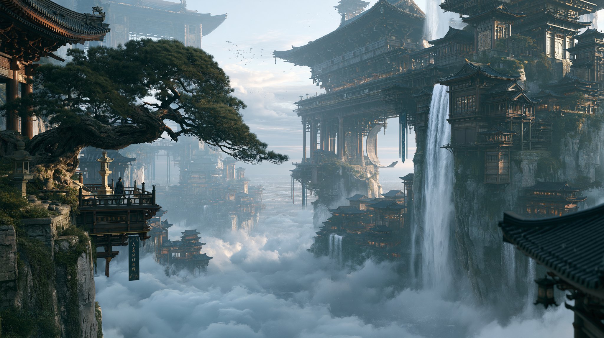 云海天宫：东方仙侠的悬空世界 - 图 2