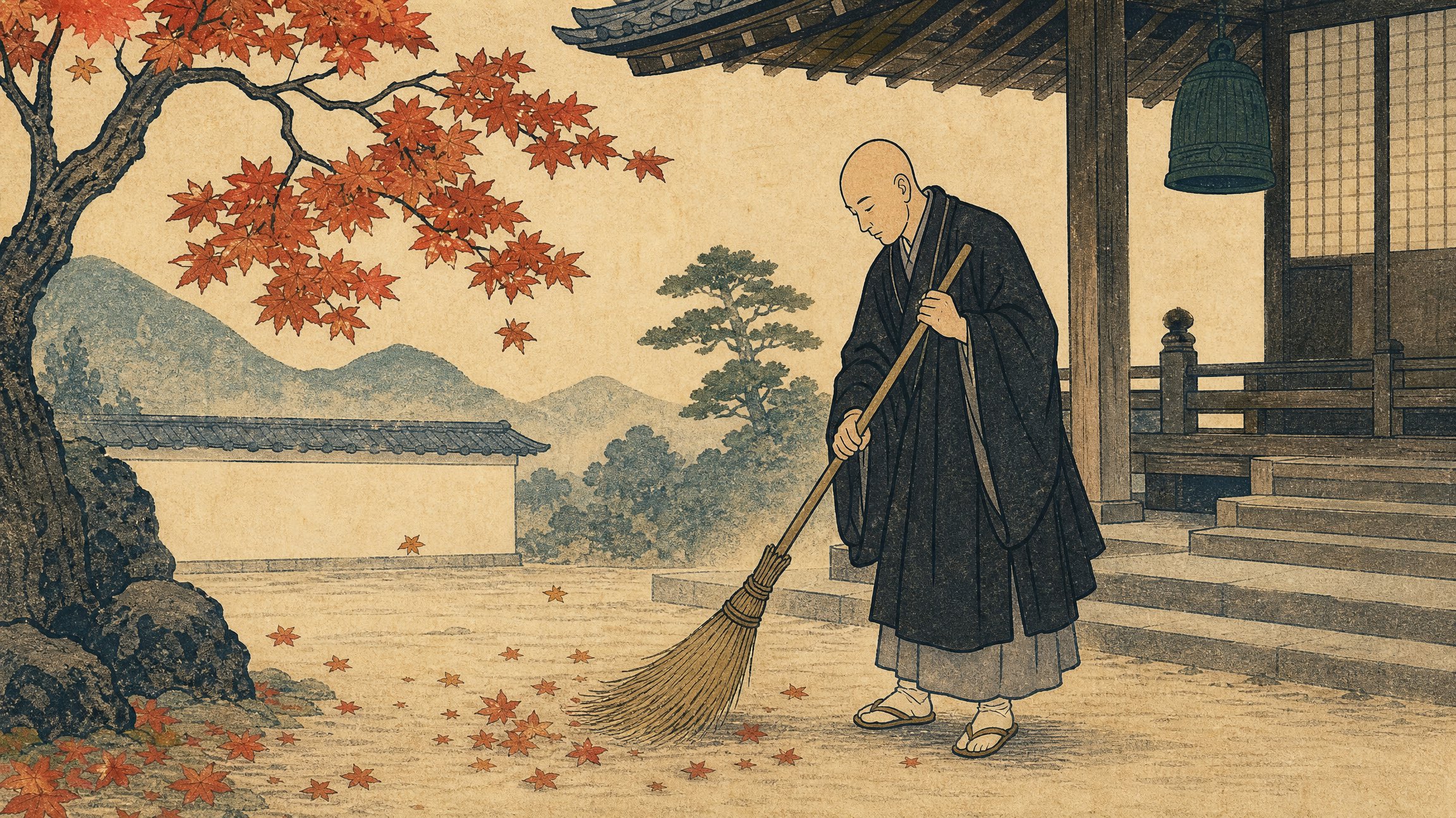 浮世绘风格：东方留白下的简约之美 - 图 2