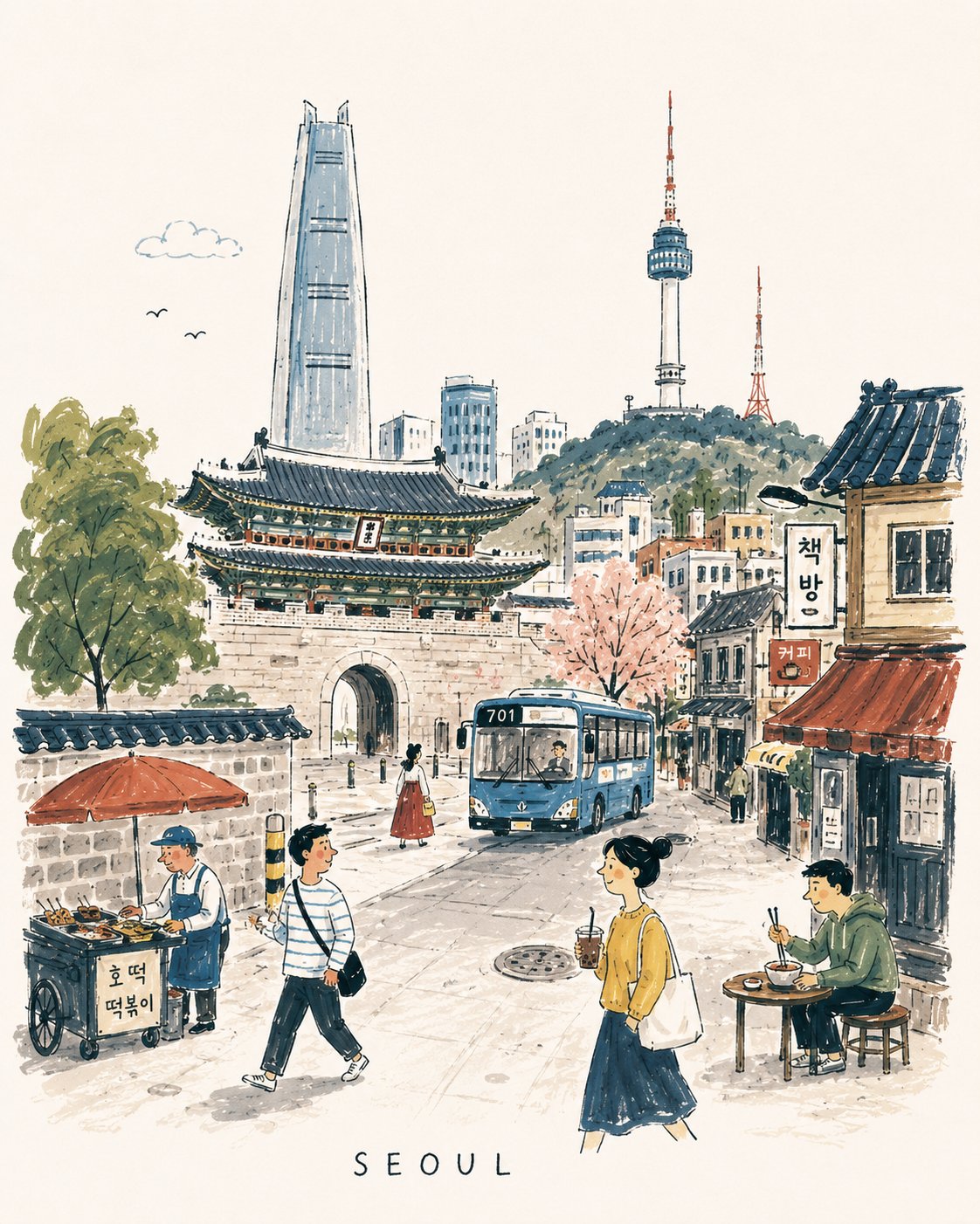 中世纪旅行绘本：手绘城市记忆 - 图 2