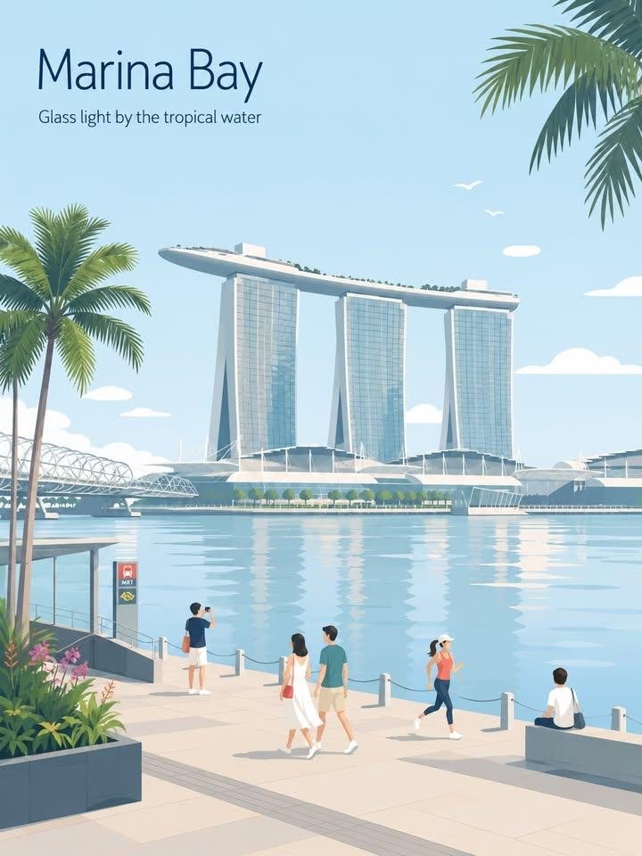 等距微缩咖啡馆 · 扁平插画风
