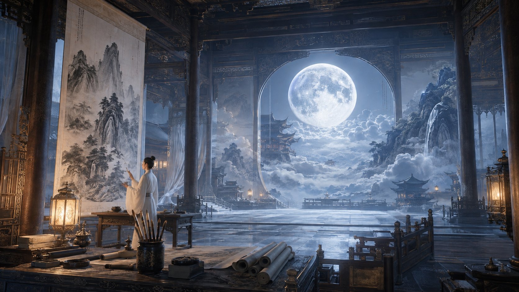 东方仙侠天宫云海 · 电影级奇幻建筑 - 图 3