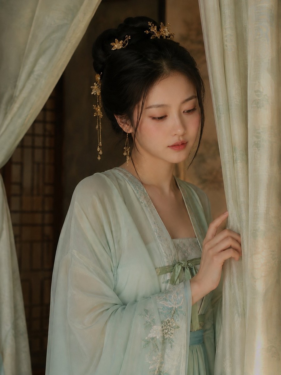 古风人像：东方美学的温柔凝视 - 图 3