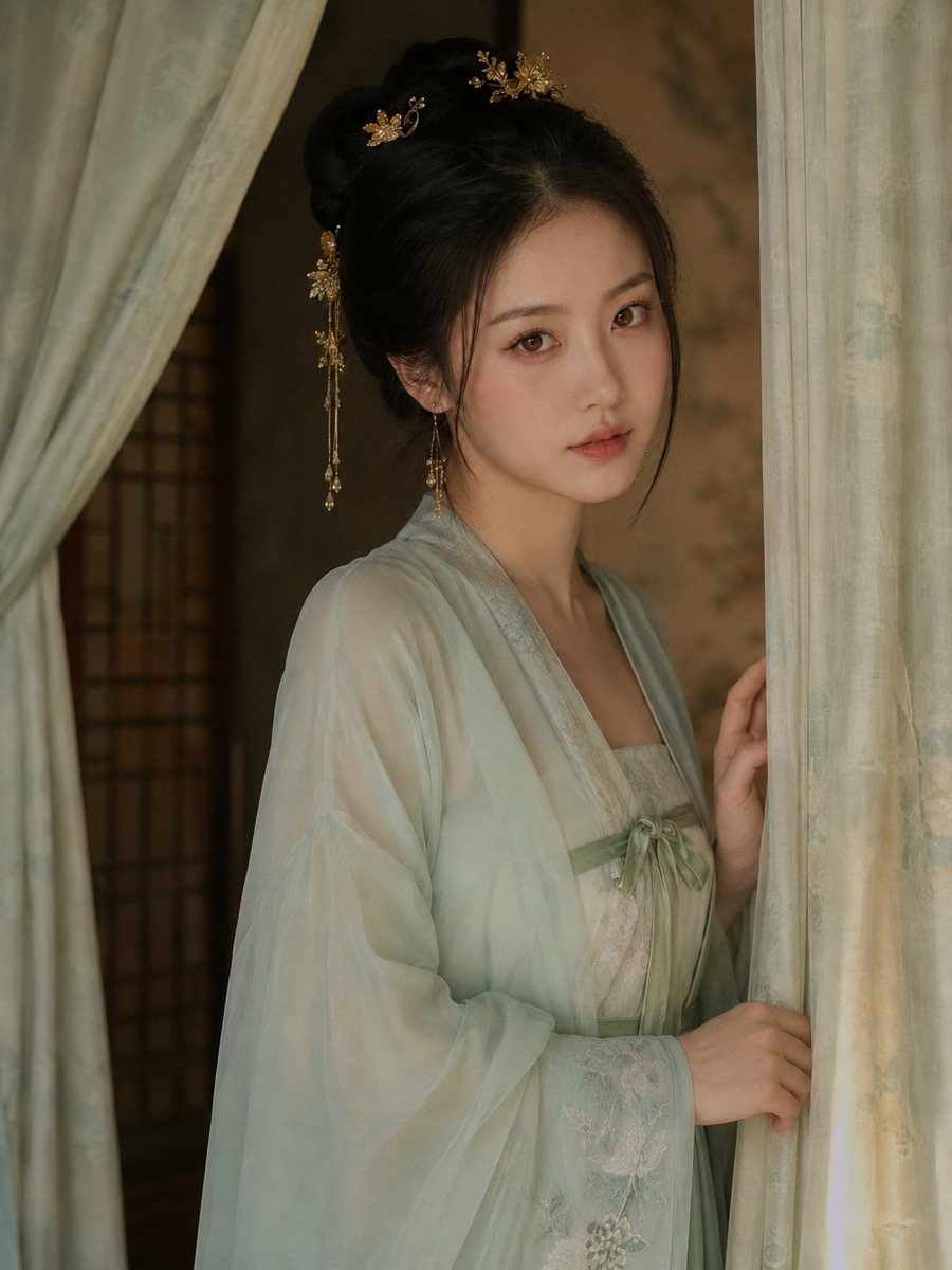 古风人像：东方美学的温柔凝视 - 图 5