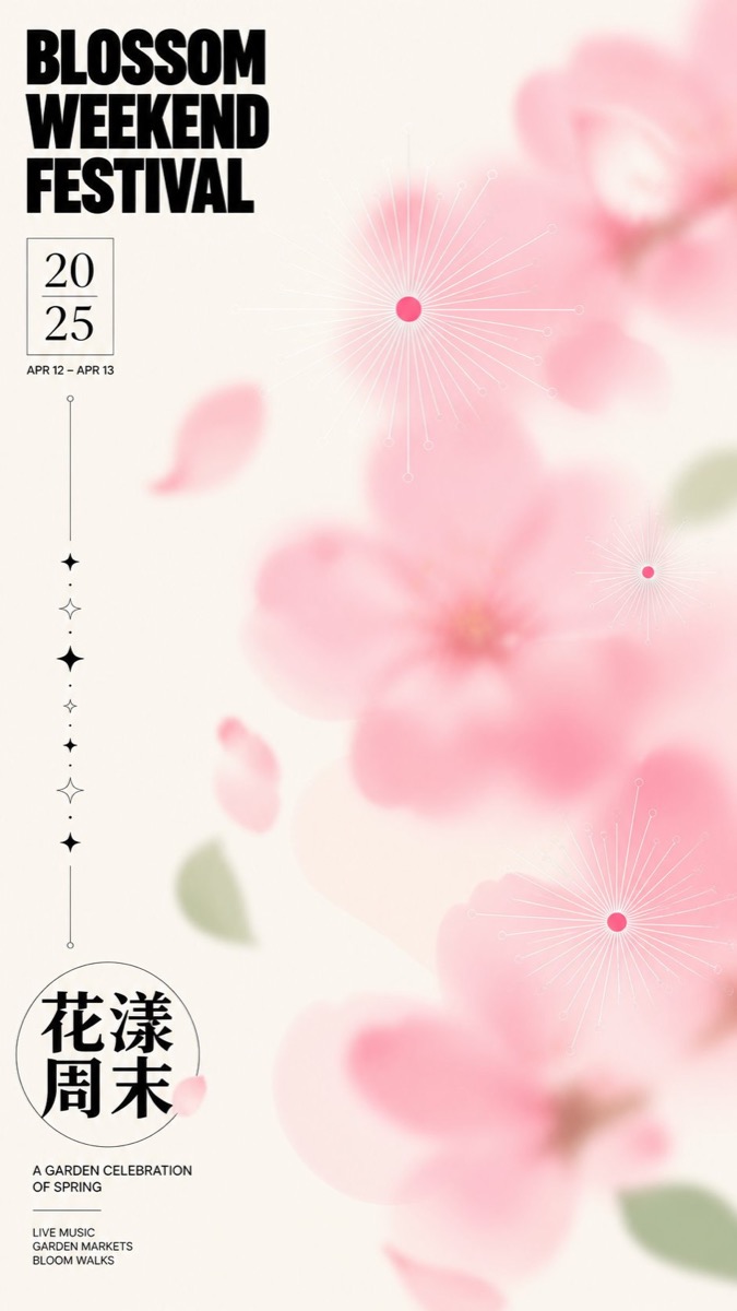 字体即图形：编辑设计海报 - 图 4