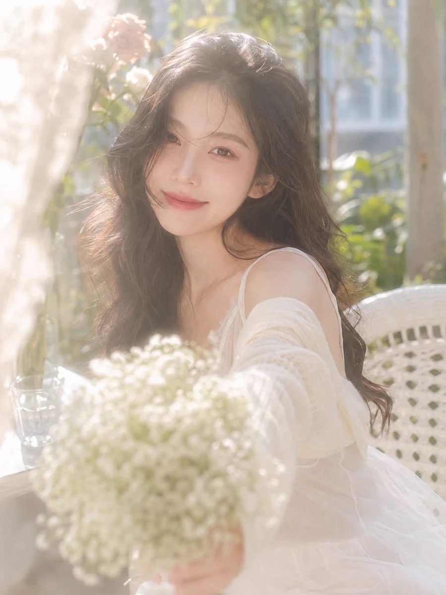 满天星花房柔光亲密写真
