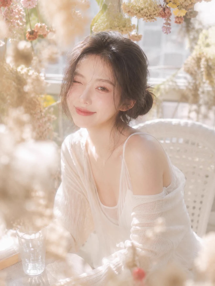 干花花房午后柔光写真