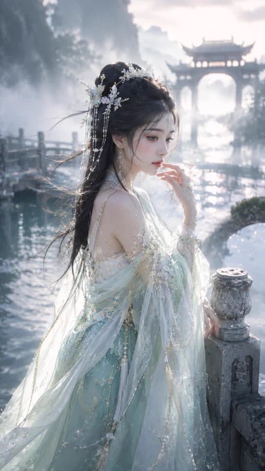 晨雾兰舟仙侠叙事写真 - 图 3