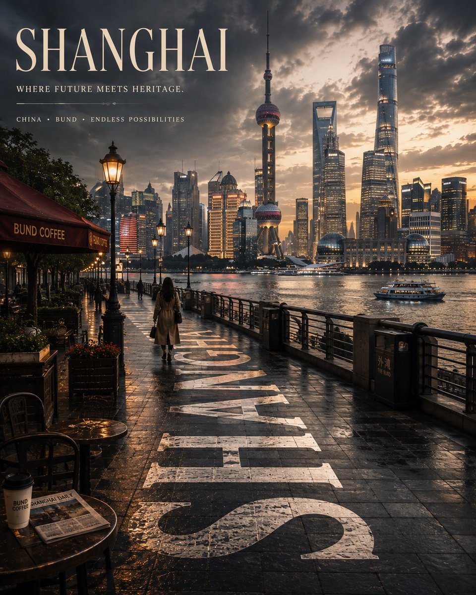 电影感城市：编辑视角的目的地旅行海报 - 图 4