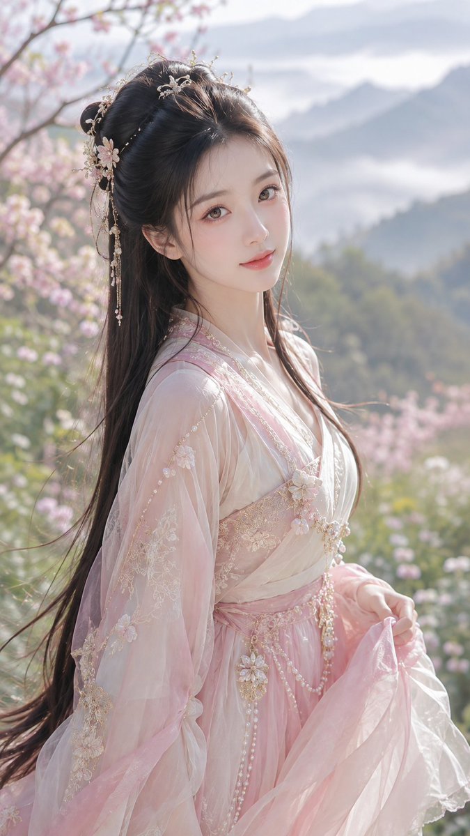 古风仙侠春日踏花