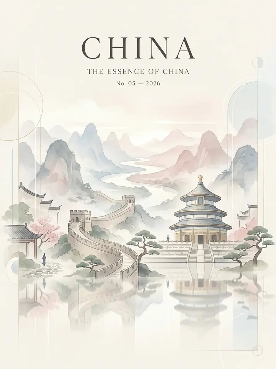 极简旅行海报：梦幻地标编辑风 - 图 4