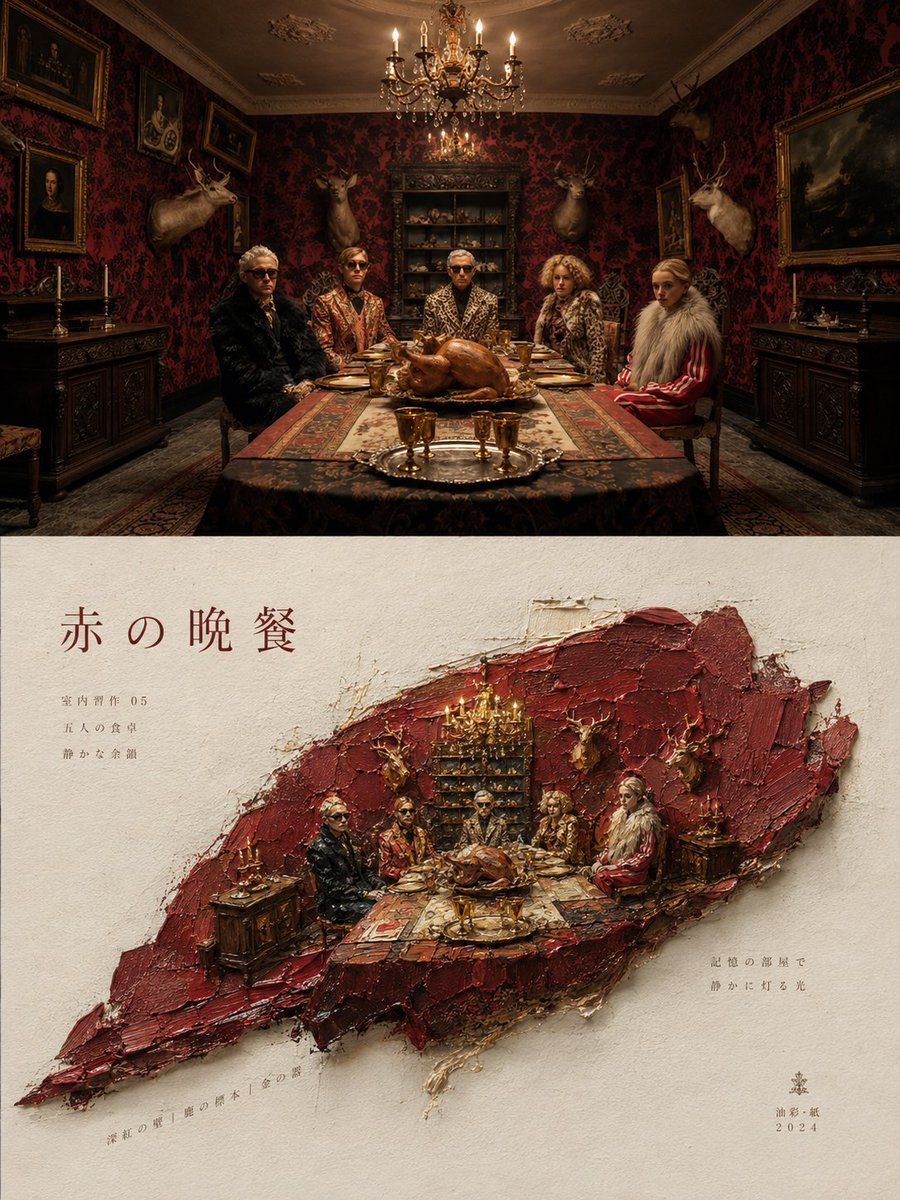 照片转抽象几何编辑海报