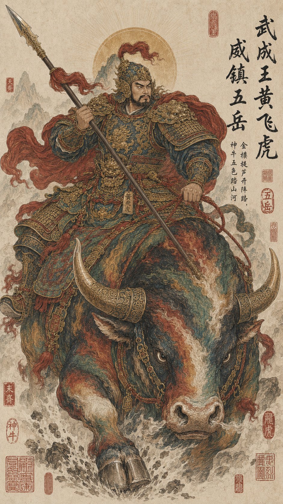 东方神明工笔线描 - 图 3