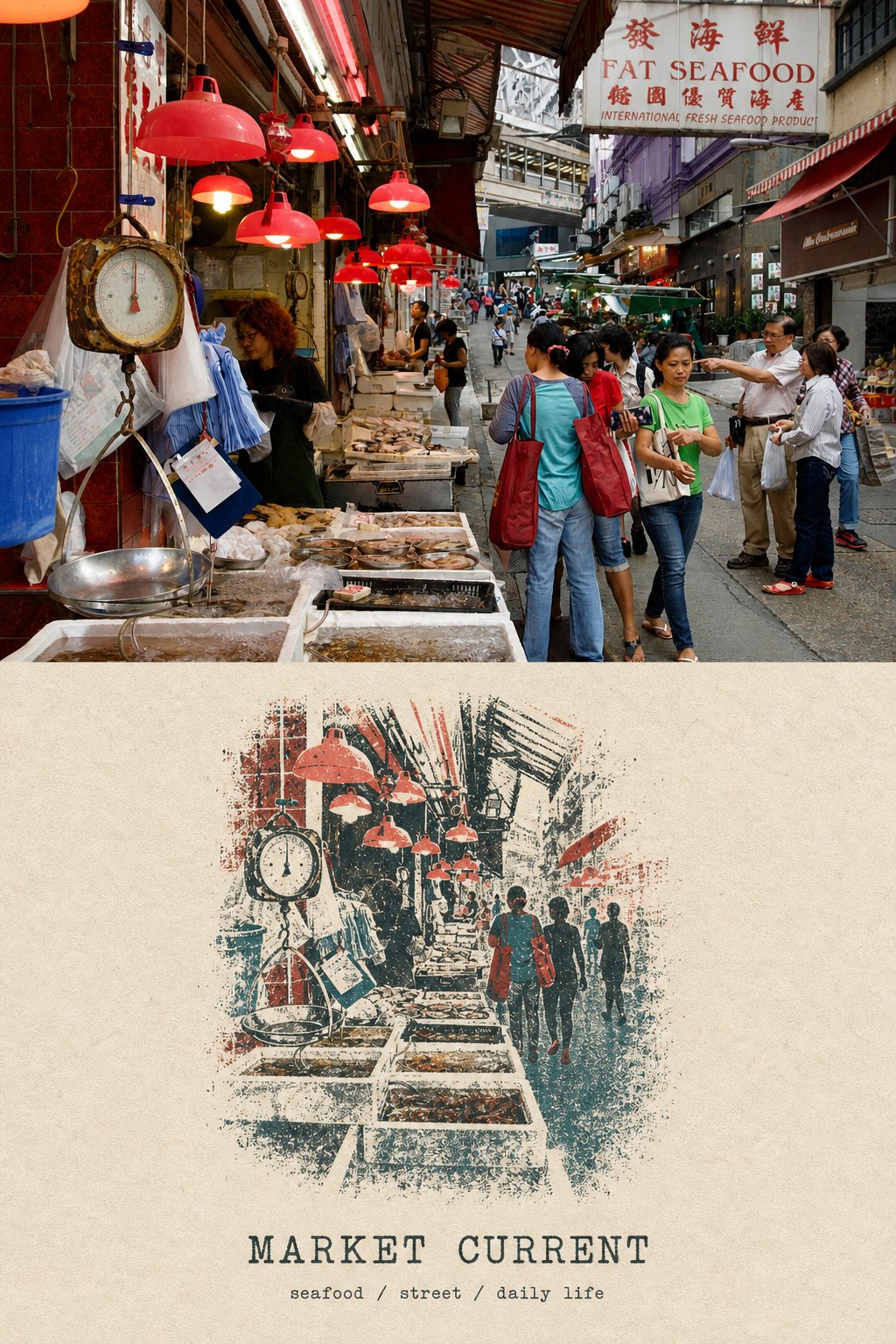 粗颗粒旅行印记：照片转版画 - 图 4