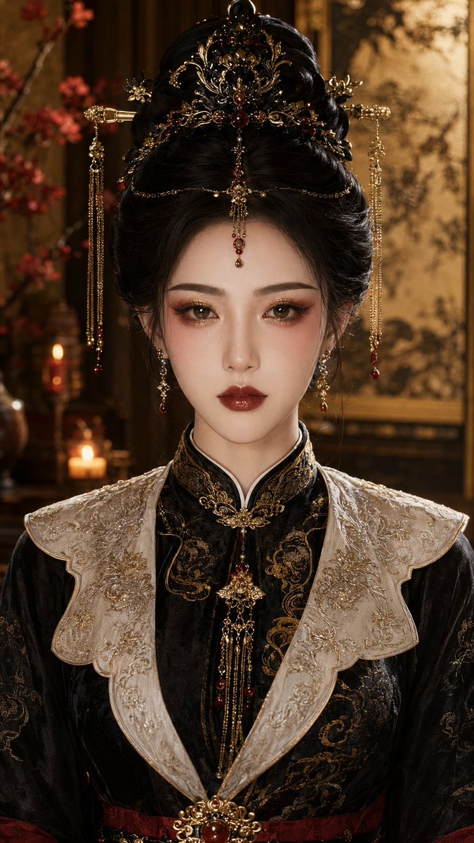 古风贵女香槟珠光妆，东方美学的温润矜贵 - 图 2