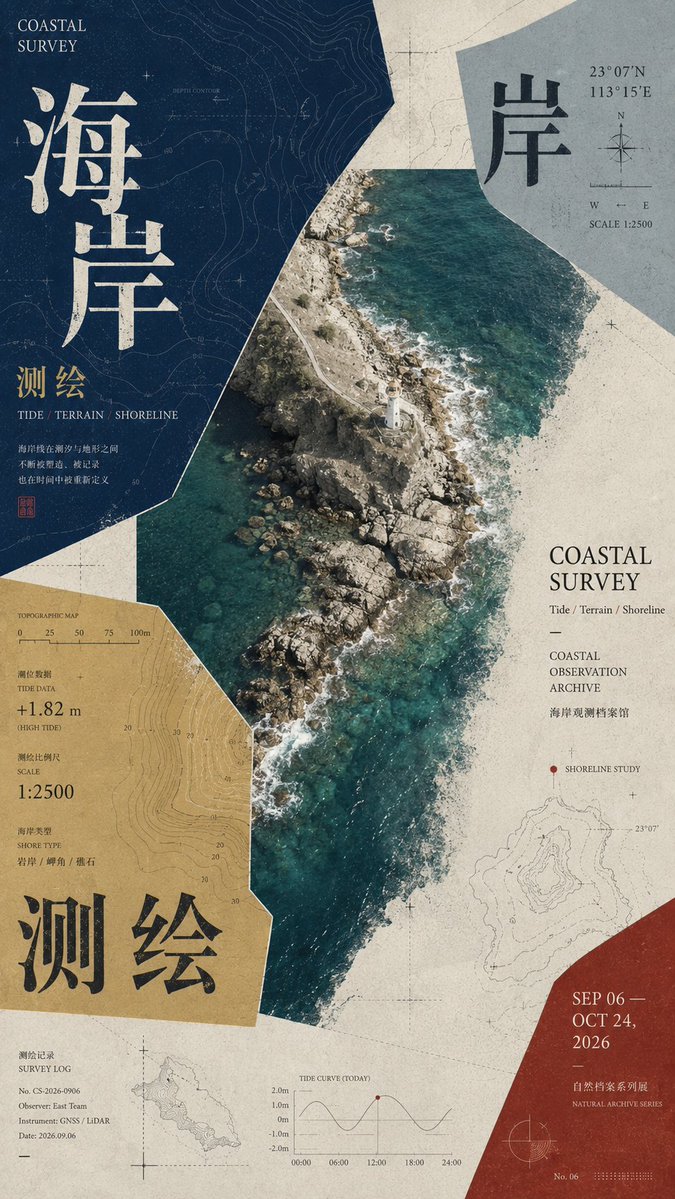 压角构图海报，边缘压力塑造中心聚焦 - 图 2