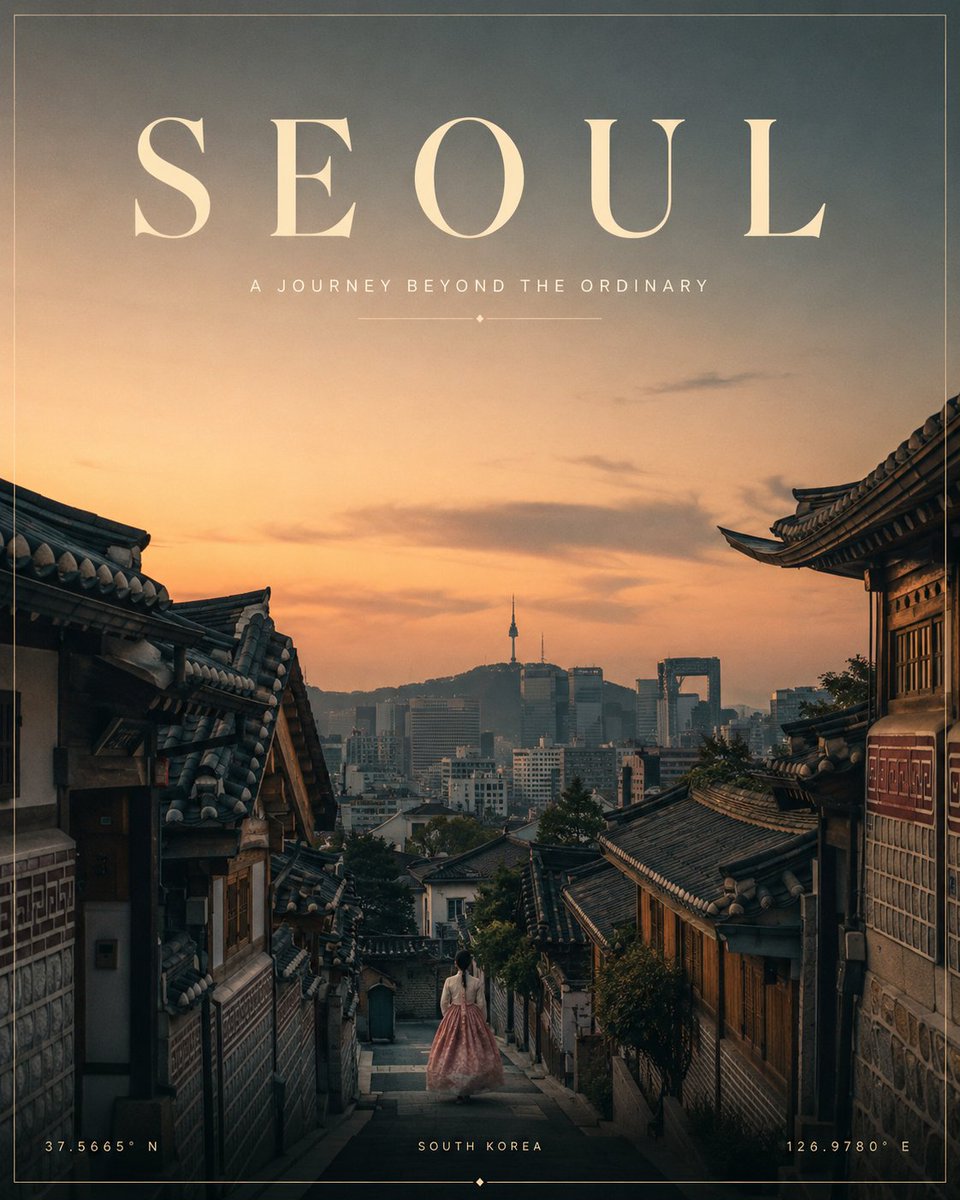 电影感旅行海报:极简目的地的静谧奢华