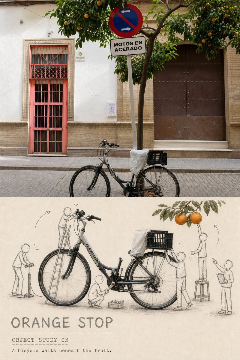 照片涂鸦旅行物件：色块与手绘线条的旅行记忆 - 图 3