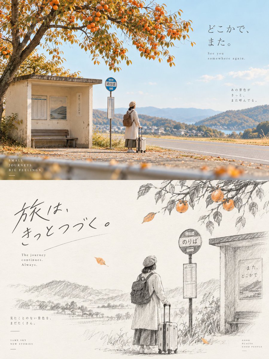 石墨素描编辑海报：照片与手绘的留白对话 - 图 4