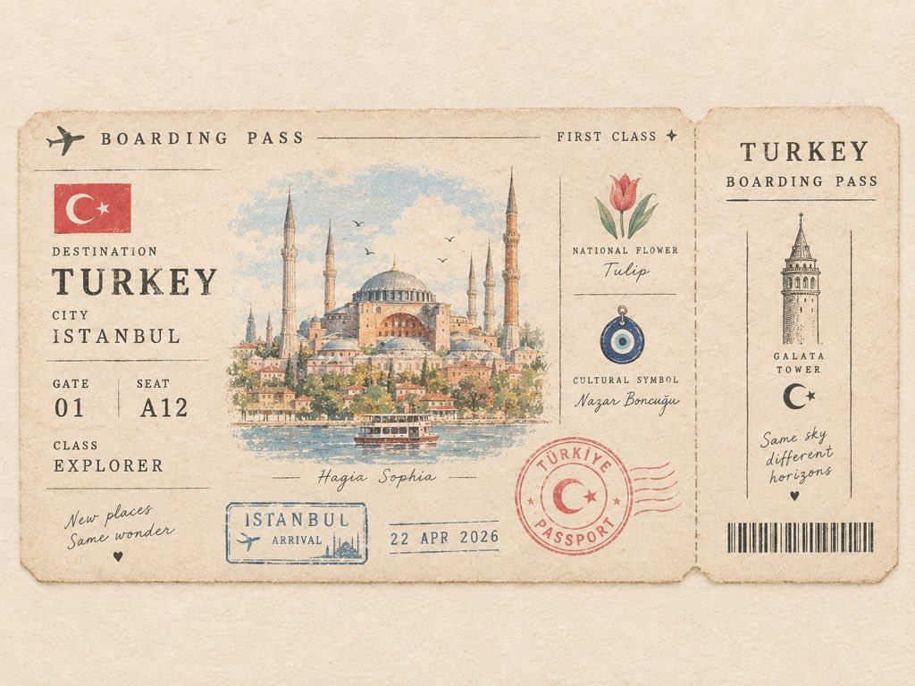 复古旅行登机牌：迷你地标的收藏记忆 - 图 3