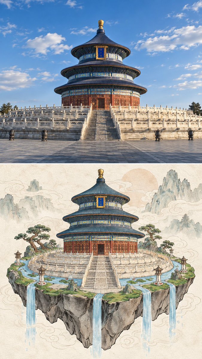 浮动世界：中国地标的微缩仙境 - 图 2