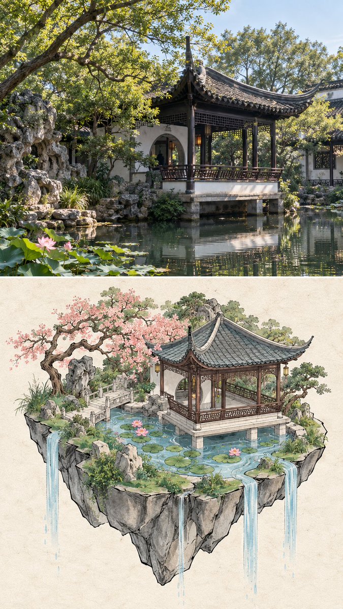 浮动世界：中国地标的微缩仙境 - 图 4