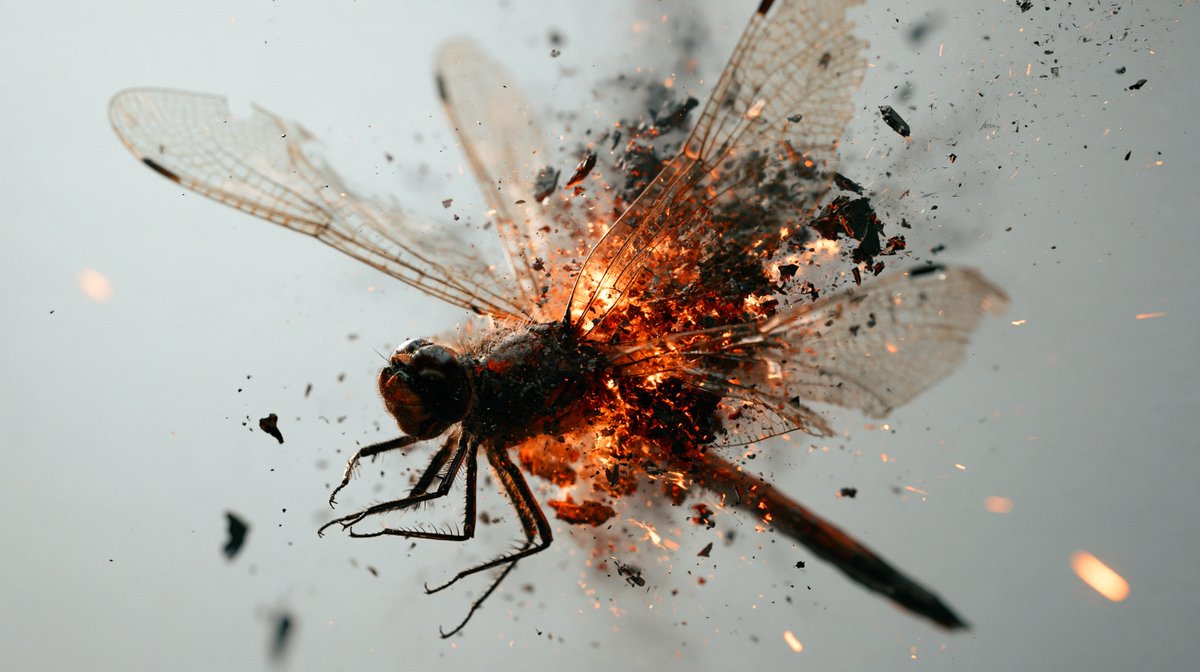 蜘蛛爆炸：数字衰变与像素碎裂的电影瞬间 - 图 2