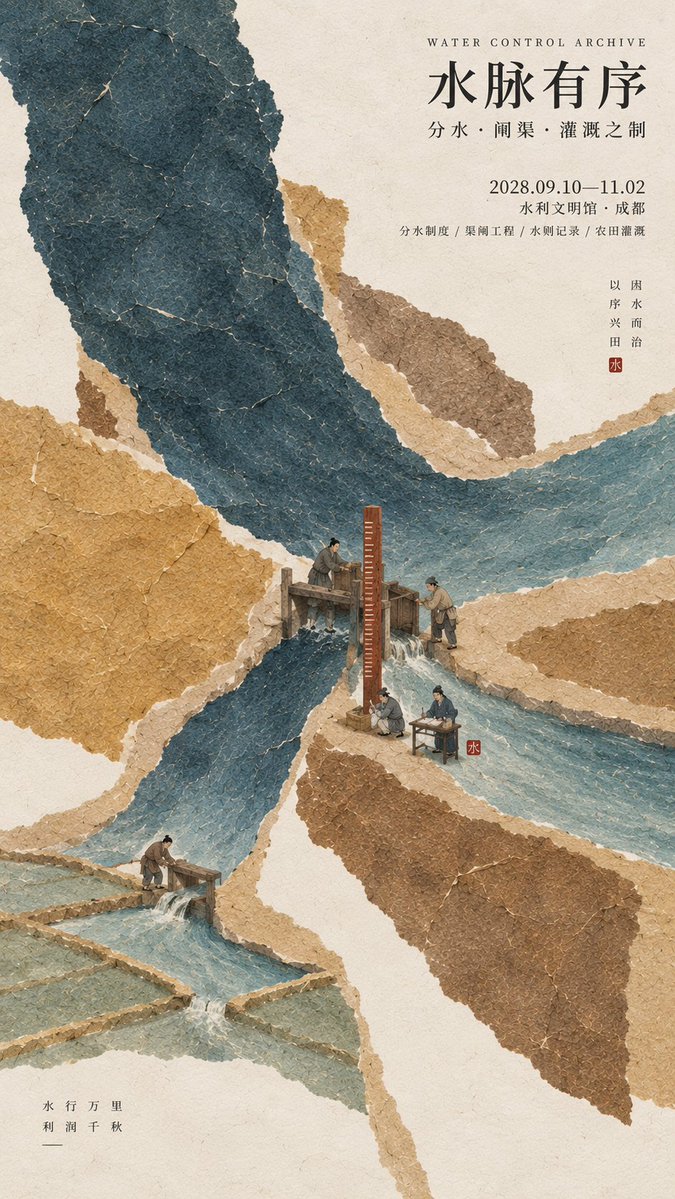 东方文化大色域微场景海报 - 图 3