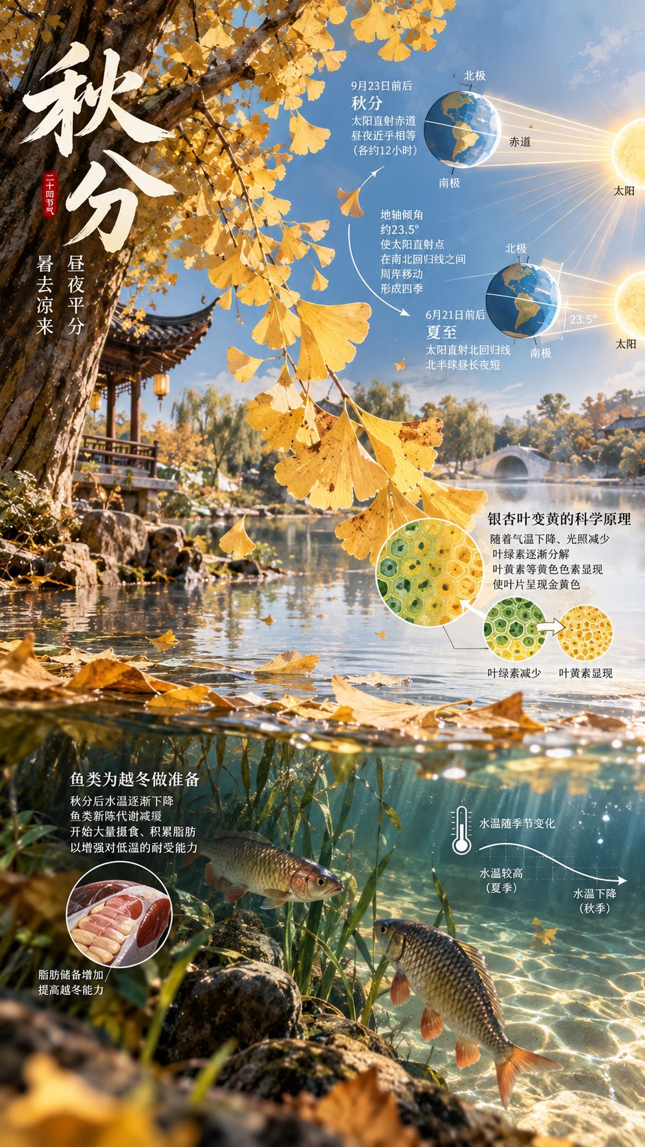 秋分宋式美学：东方时令艺术封面 - 图 2