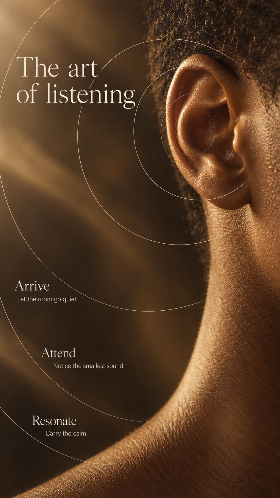 Vigo Zhao VISUAL OS 057 Amber macro. Hairline orb...
