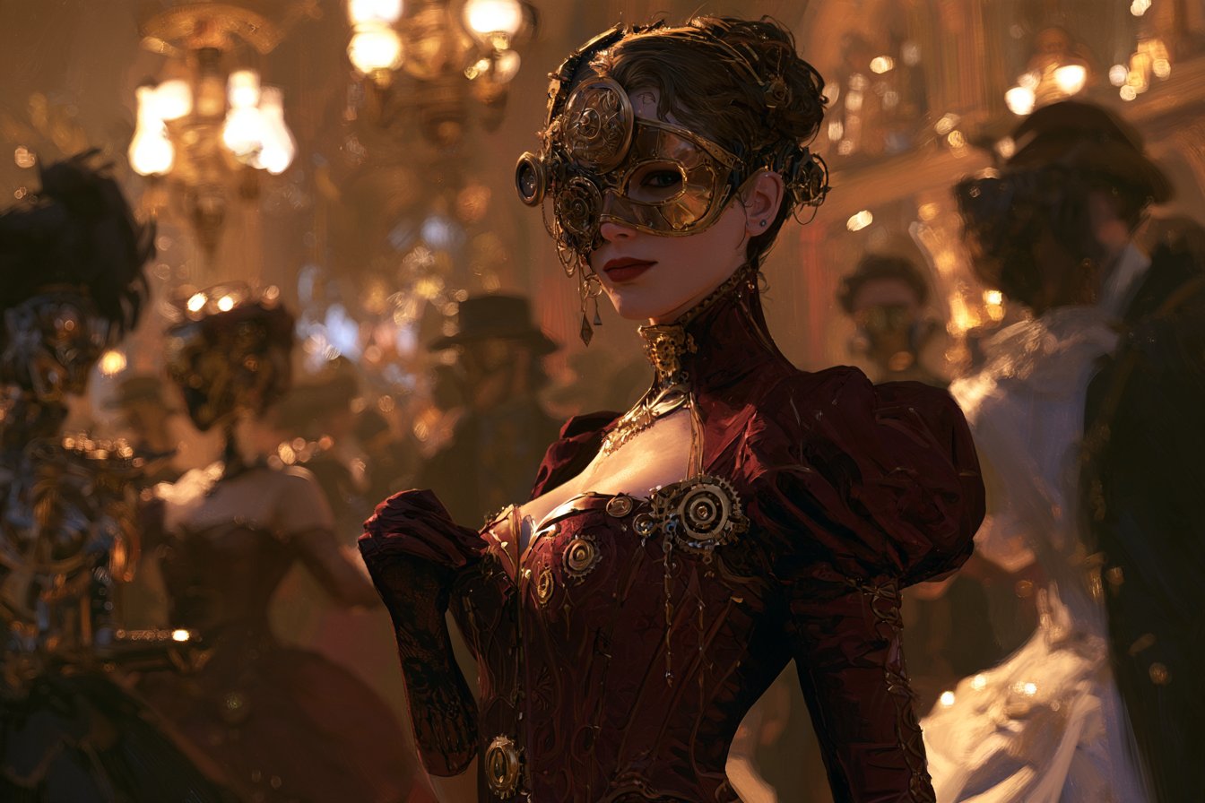 LudovicCreator 🎨 CLOCKWORK MASQUERADE 🎨  Prompt  :... - 图 4