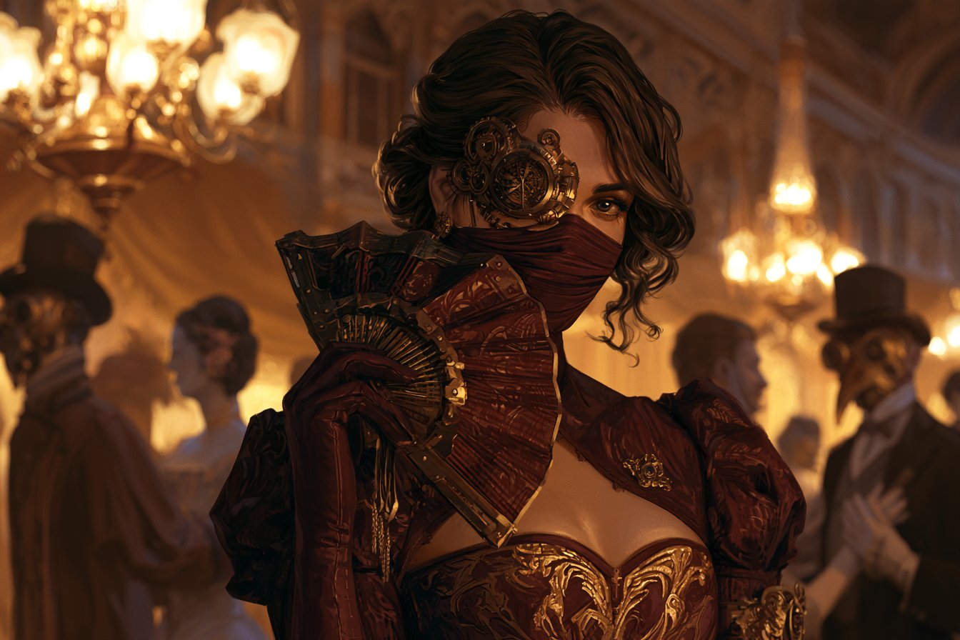 LudovicCreator 🎨 CLOCKWORK MASQUERADE 🎨 Prompt :...