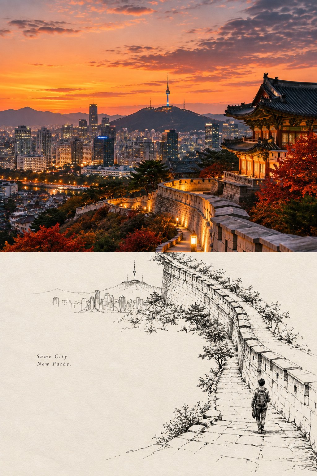 旅行海报，城市记忆 - 图 2