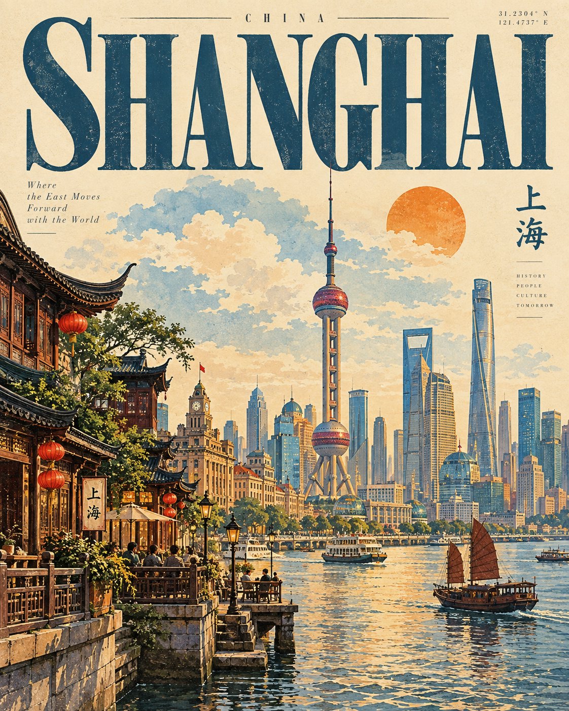 旅行海报,城市记忆