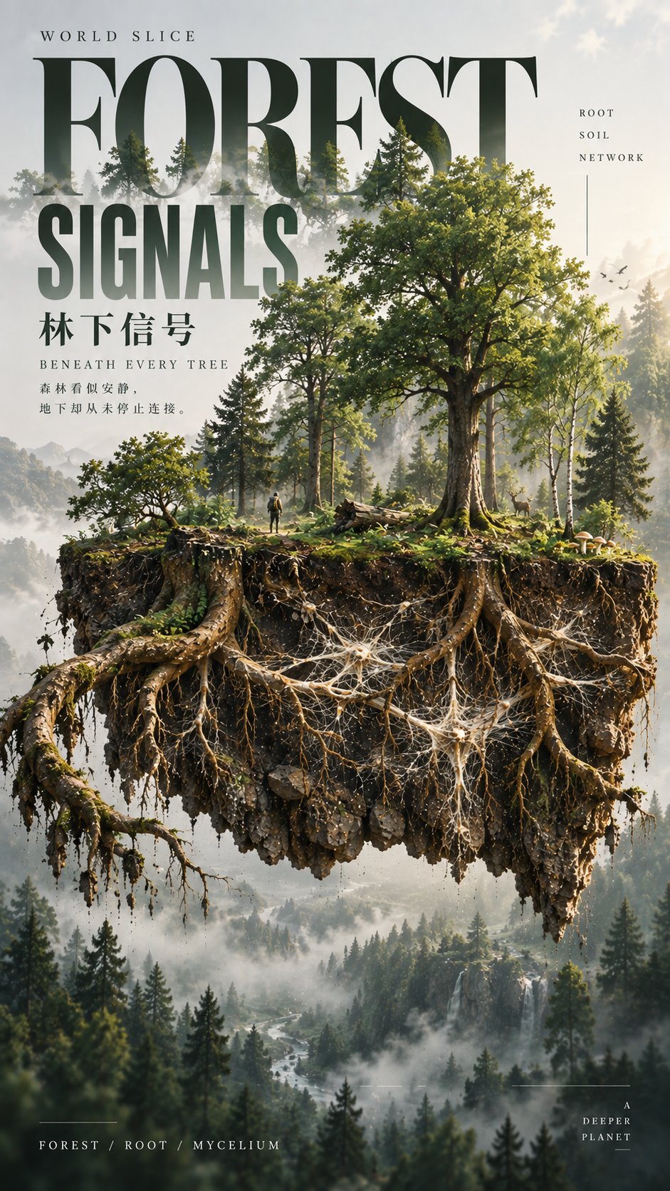 剖面海报切开沙漠露出隐藏水脉 - 图 3