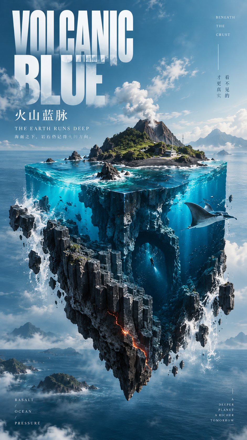 银鸥掠过风景海报的自然诗篇 - 图 2