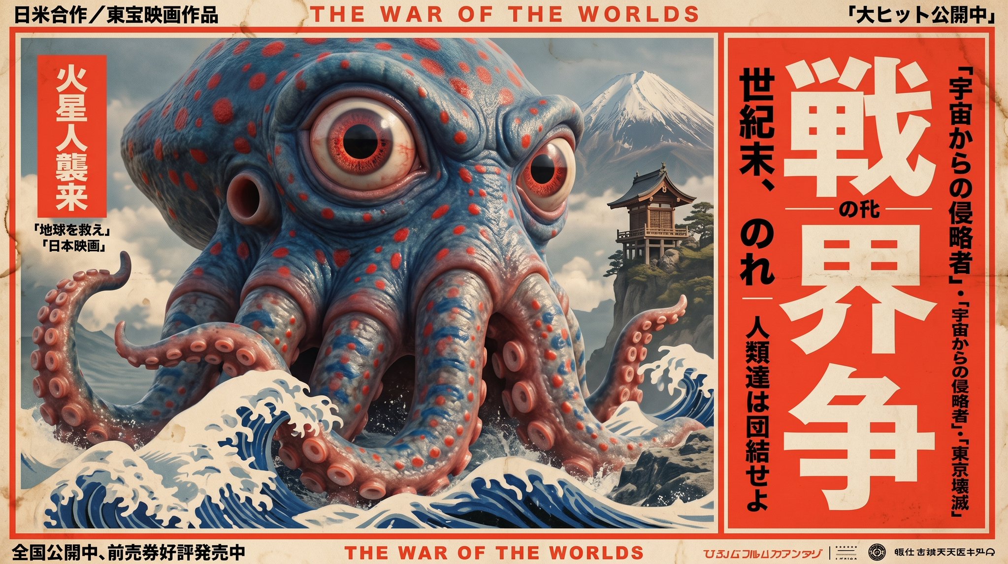 日系末日世界大战电影海报 - 图 2